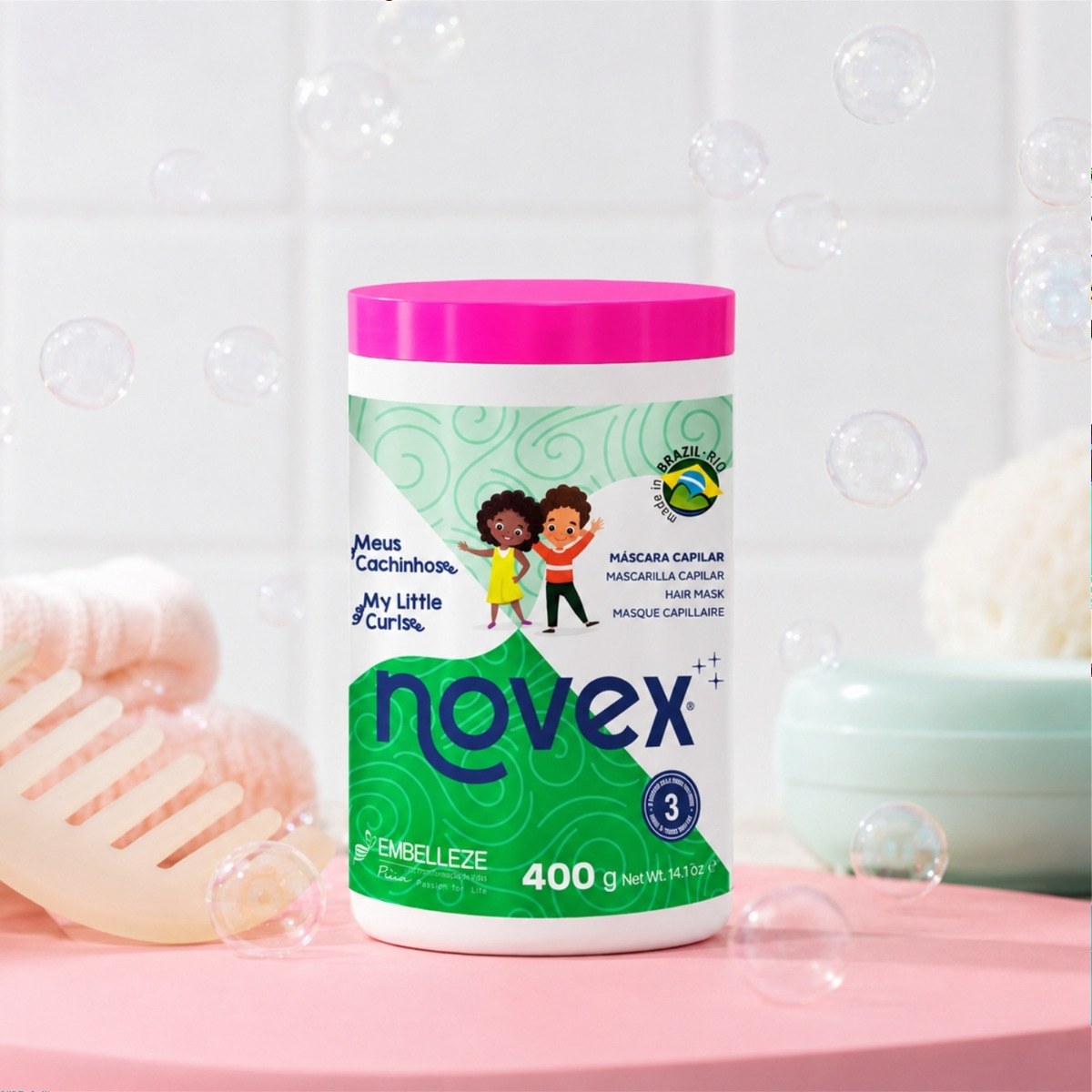 Embelleze Novex My Little Curls Hair Mask (400g) φωτογραφία