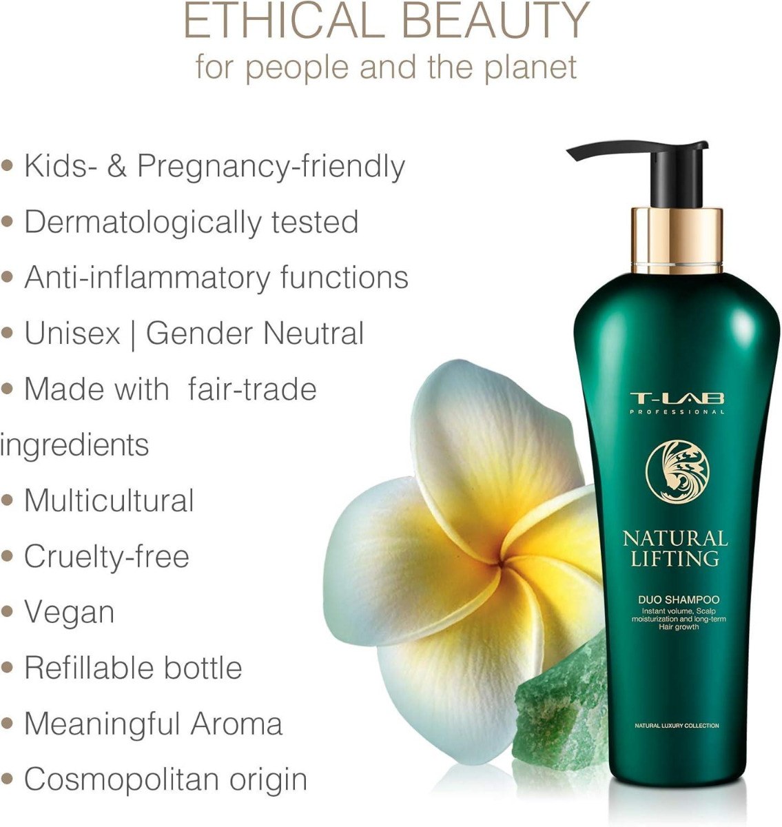 T-Lab Professional Natural Lifting Duo Shampoo (300ml) φωτογραφία