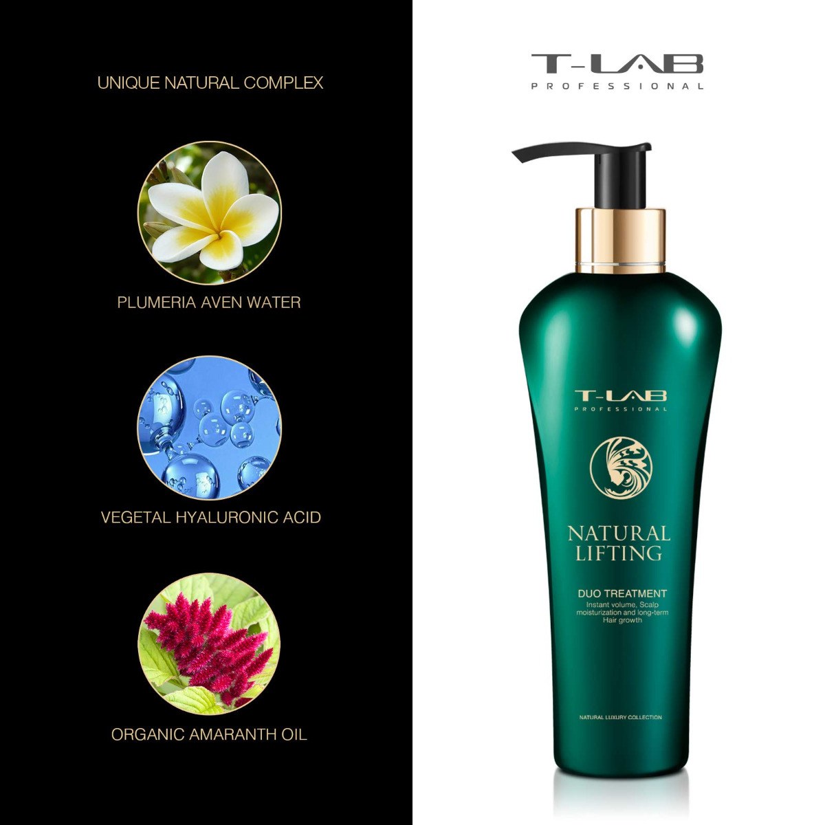 T-Lab Professional Natural Lifting Duo Treatment (300ml) φωτογραφία