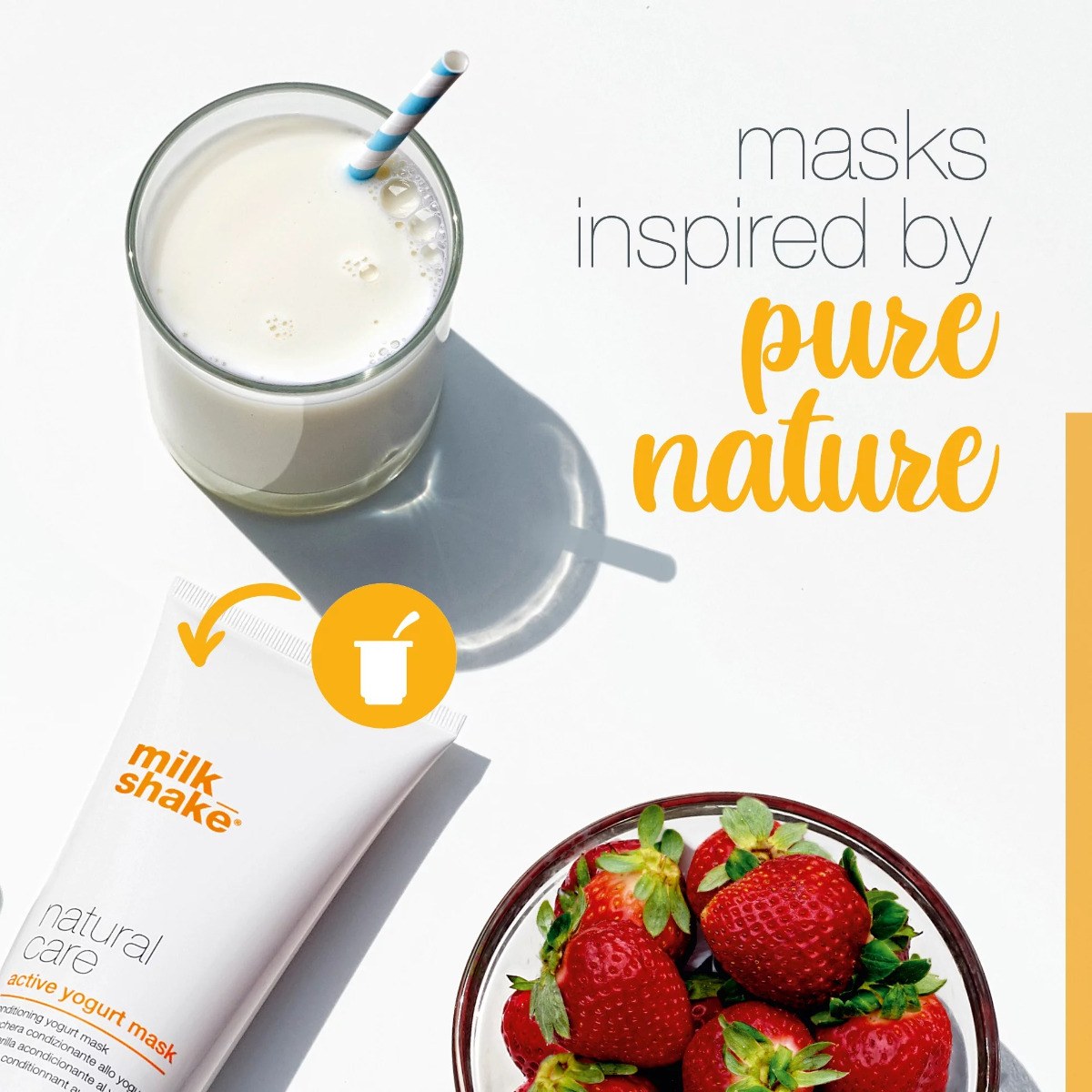 Milk_Shake Natural Care Active Yogurt Mask (250ml) φωτογραφία