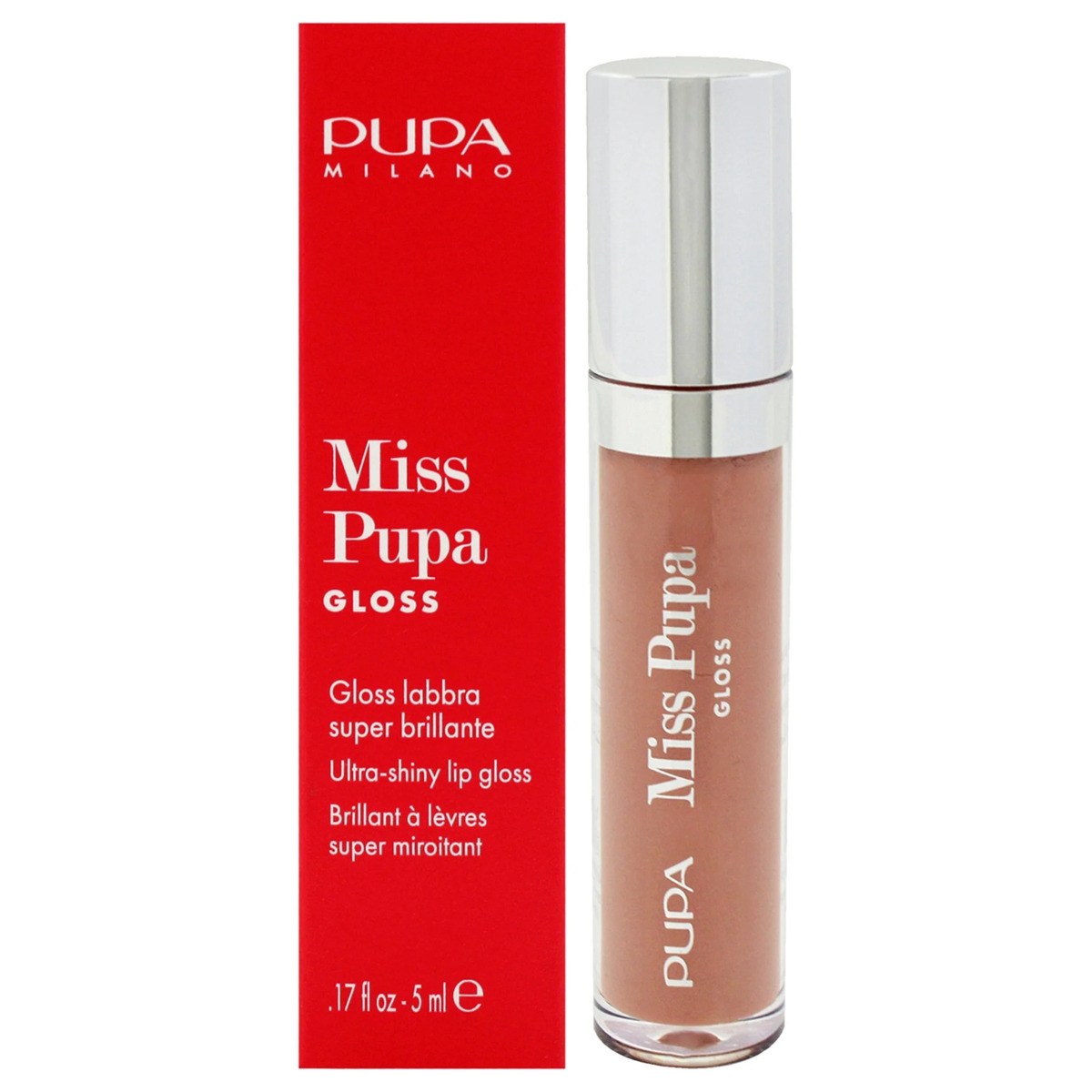 Pupa Miss Pupa Gloss - 403 Nude Obsession (5ml) φωτογραφία