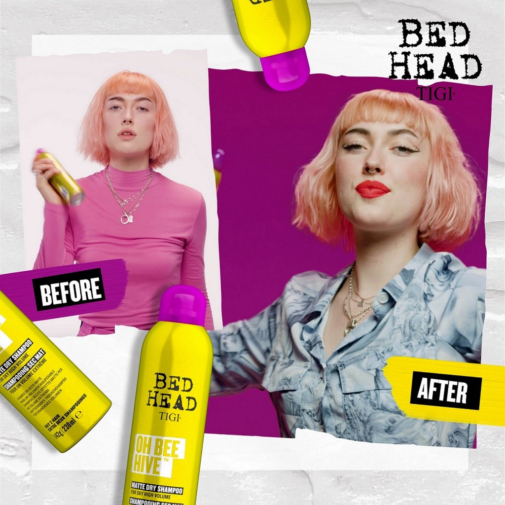 Bed Head Tigi Oh Bee Hive Matte Dry Shampoo (238ml) φωτογραφία