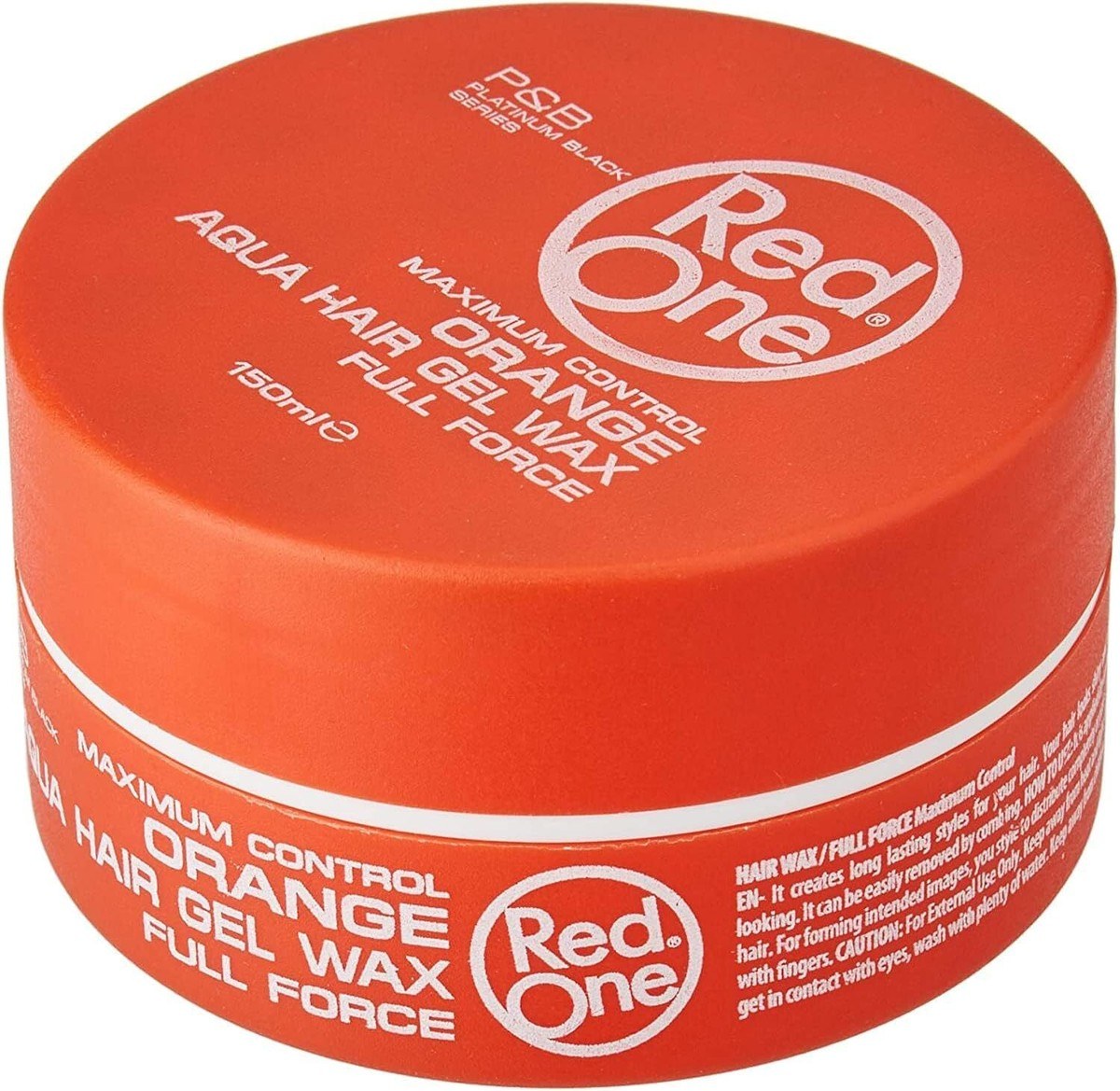 RedOne Maximum Control Aqua Hair Gel Wax - Orange (150ml) φωτογραφία