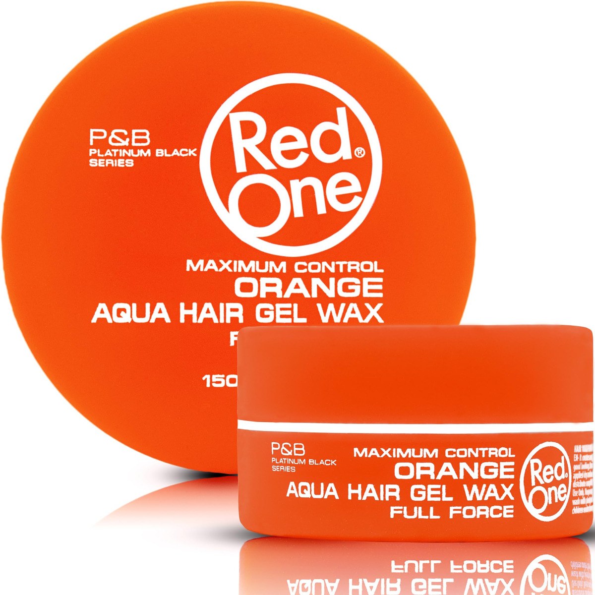 RedOne Maximum Control Aqua Hair Gel Wax - Orange (150ml)