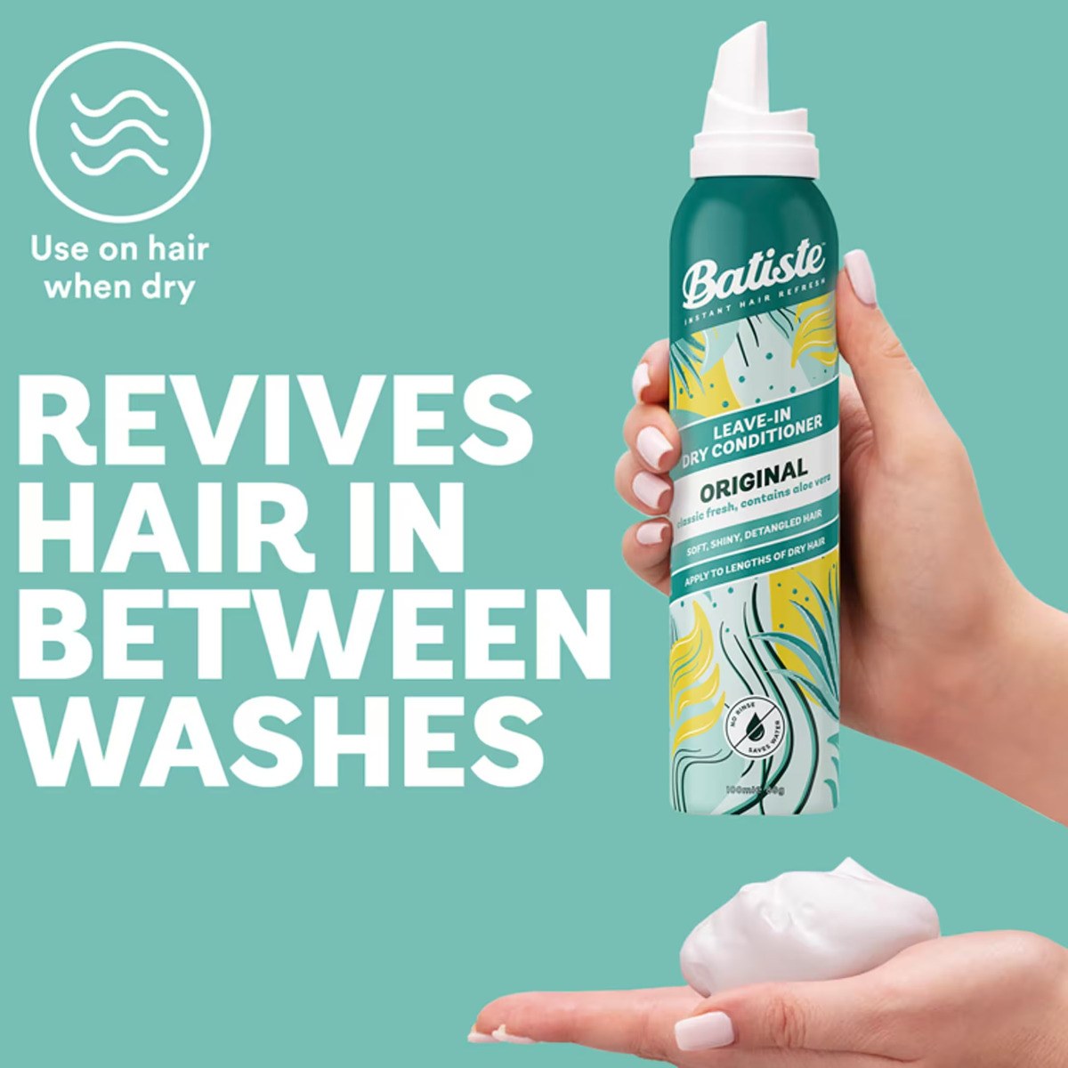 Batiste Instant Hair Refresh Leave-In Dry Conditioner - Original (100ml) φωτογραφία