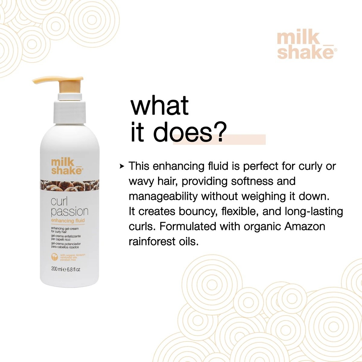 Milk_Shake Curl Passion Enhancing Fluid (200ml) φωτογραφία