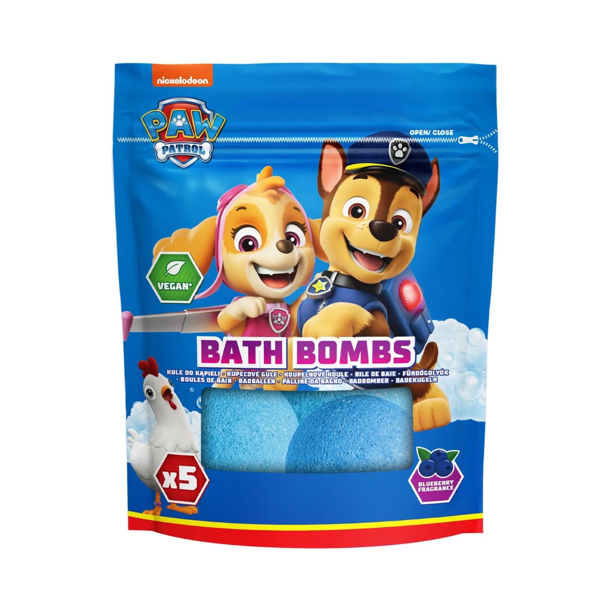 Nickelodeon Paw Patrol Bath Bombs (5x50g)