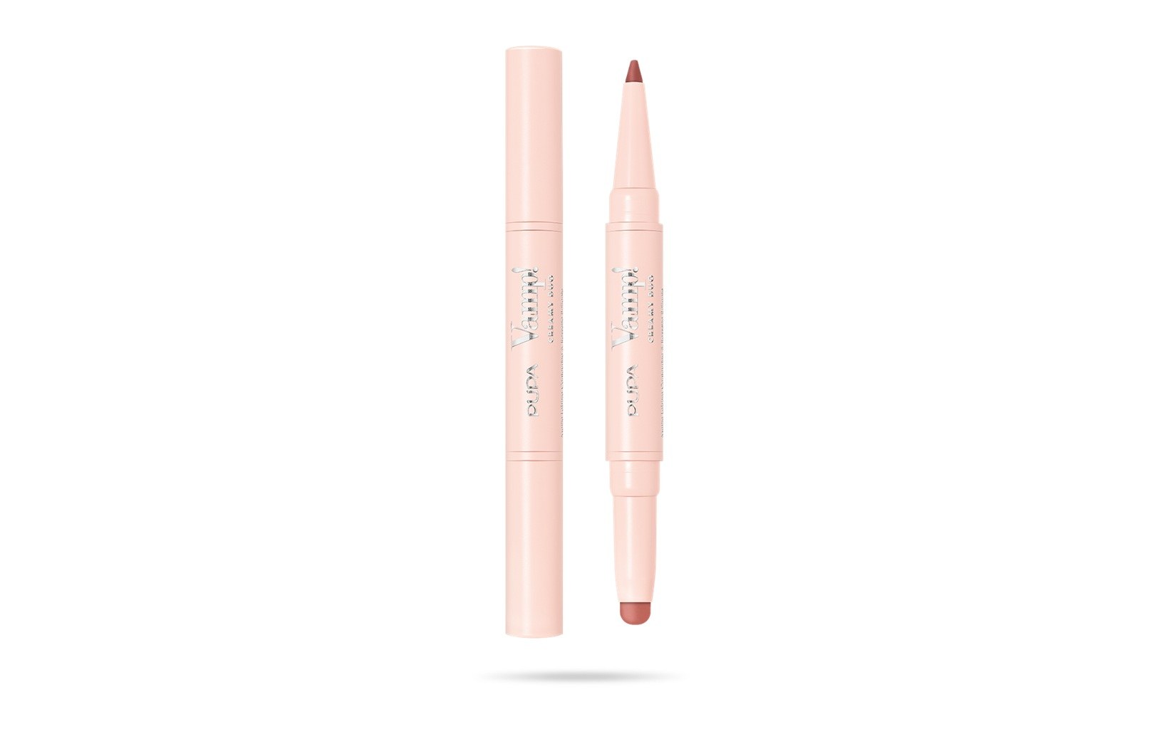 Pupa Vamp! Creamy Duo - 007 Peach Nude (Lipstick 0.8g & Lip Pencil 0.2g)