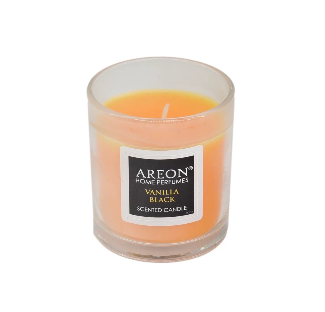 Areon Home Perfumes - Perfume Set For Interior (Diffuser Vanilla 150ml & Candle Vanilla Black 120g) φωτογραφία
