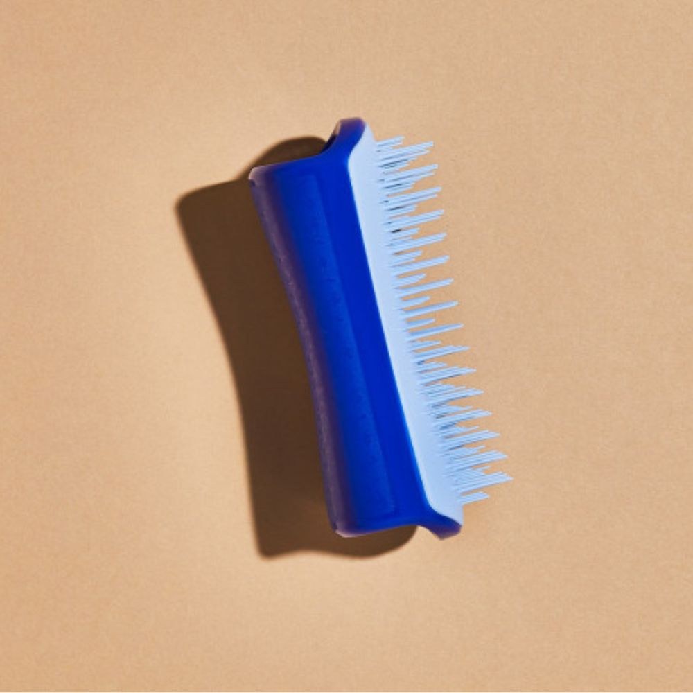 Tangle Teezer Pet Teezer De-Shedding Dog Grooming Brush Small - Navy/Sky φωτογραφία