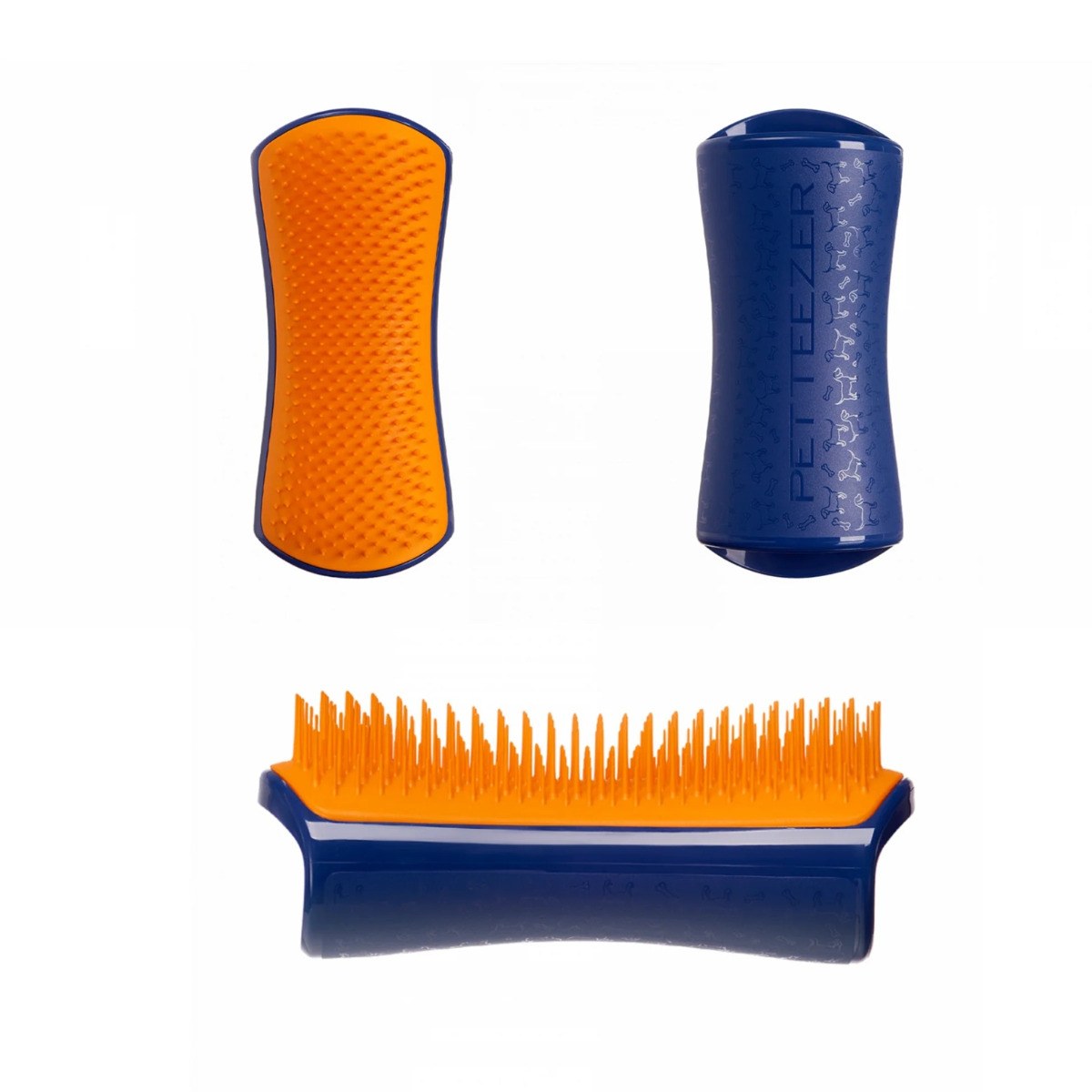 Tangle Teezer Pet Teezer Detangling & Dog Grooming Brush Large - Navy/Orange φωτογραφία