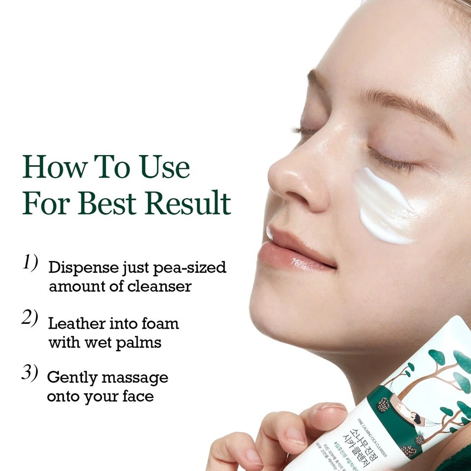 Round Lab Pine Calming Cica Cleanser (150ml) φωτογραφία