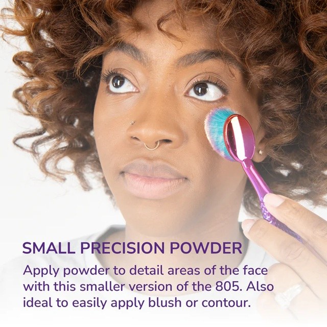 Royal & Langnickel Moda Prismatic Precision Powder Brush - Small φωτογραφία