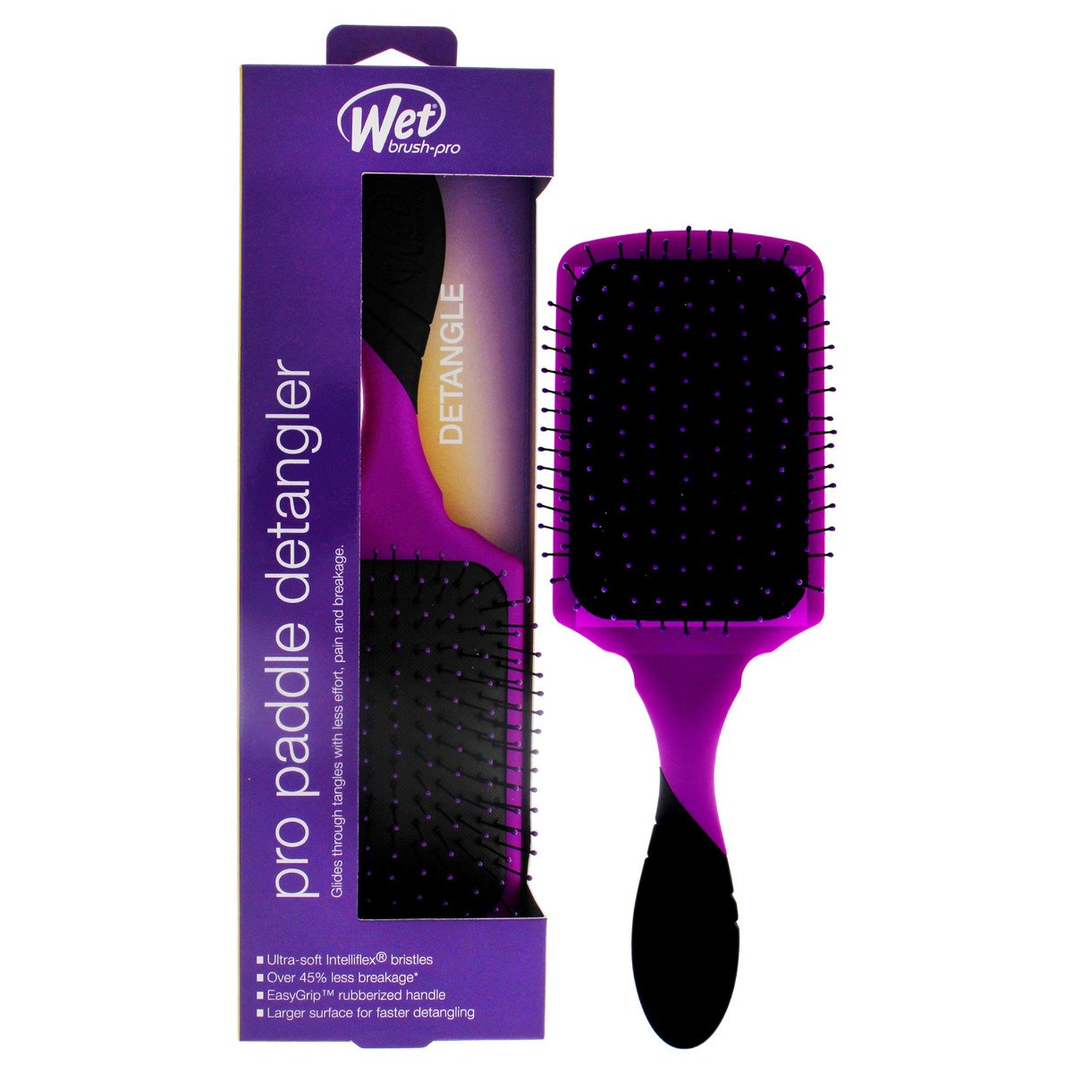 Wet Brush-Pro Pro Paddle Detangler Brush - Purple φωτογραφία