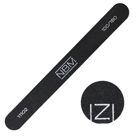 NBM - Profi Thin File 100/180 - Black φωτογραφία