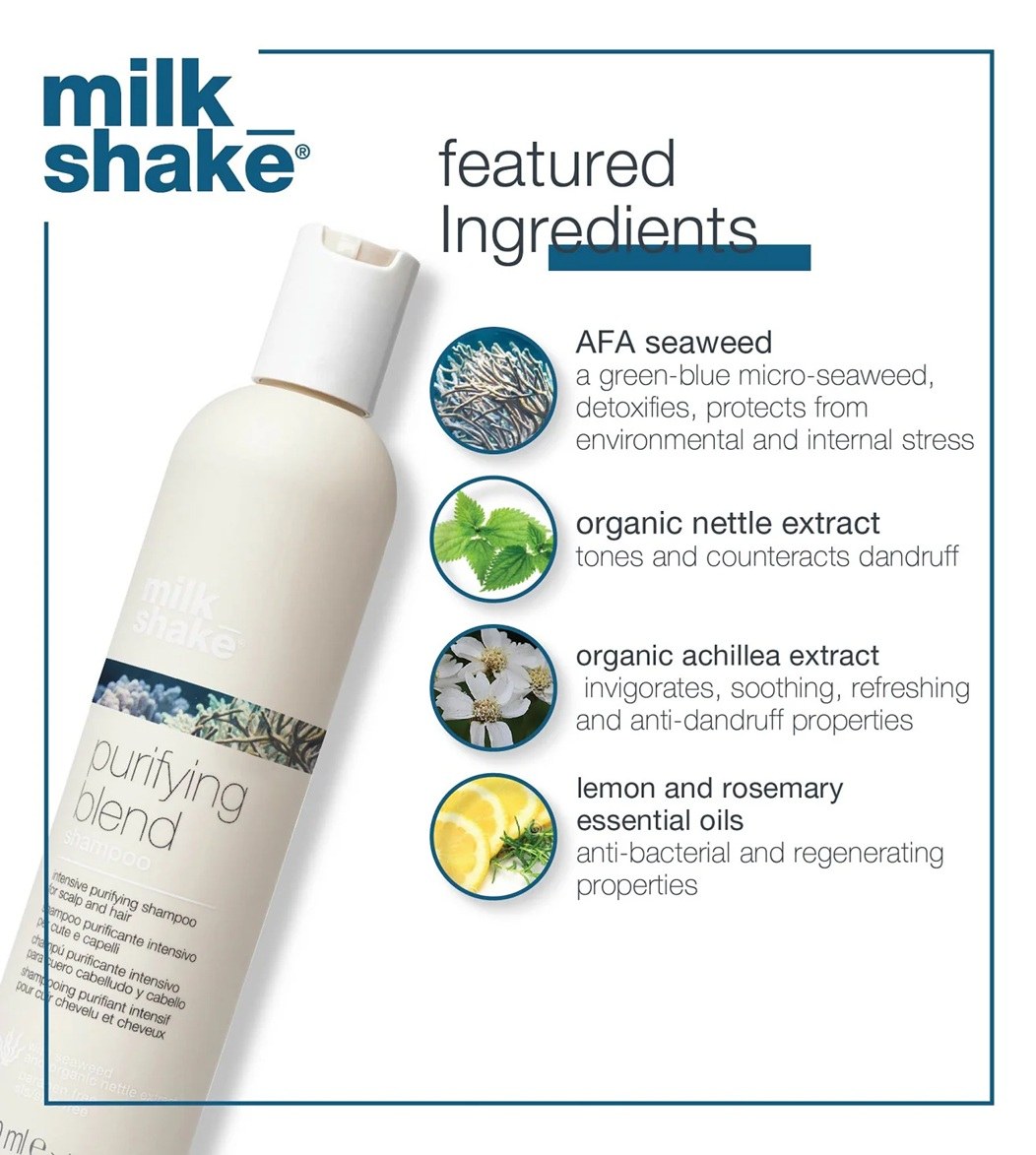 Milk_Shake Purifying Blend Intensive Purifying Shampoo (300ml) φωτογραφία