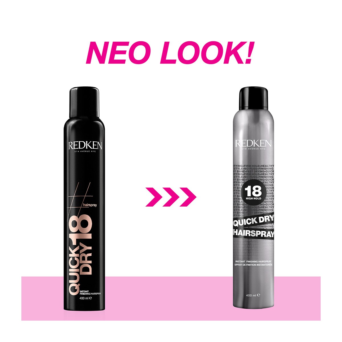 Redken - Quick Dry Hairspray 18 High Hold (400ml) φωτογραφία