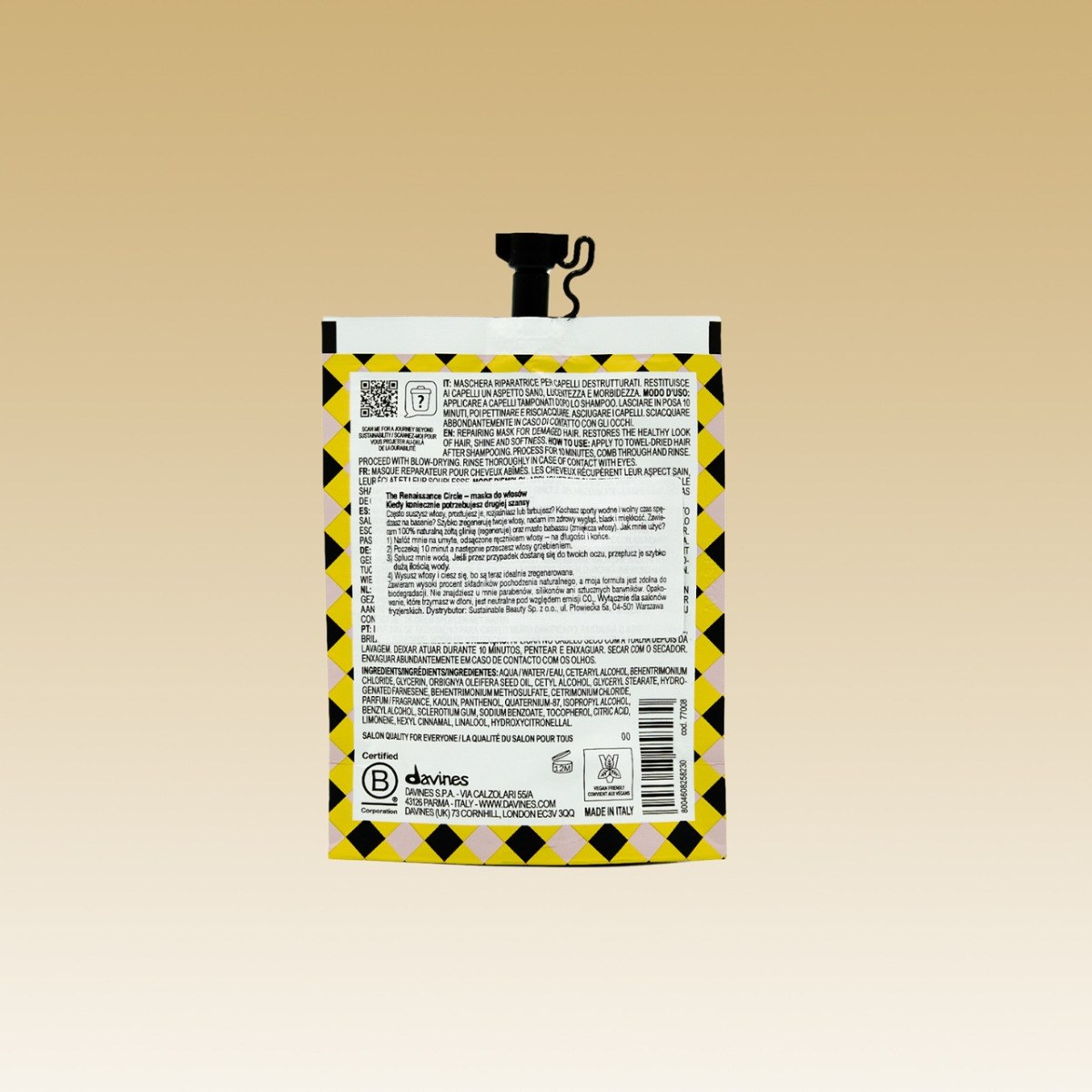 Davines - The Renaissance Circle Mask (50ml) φωτογραφία