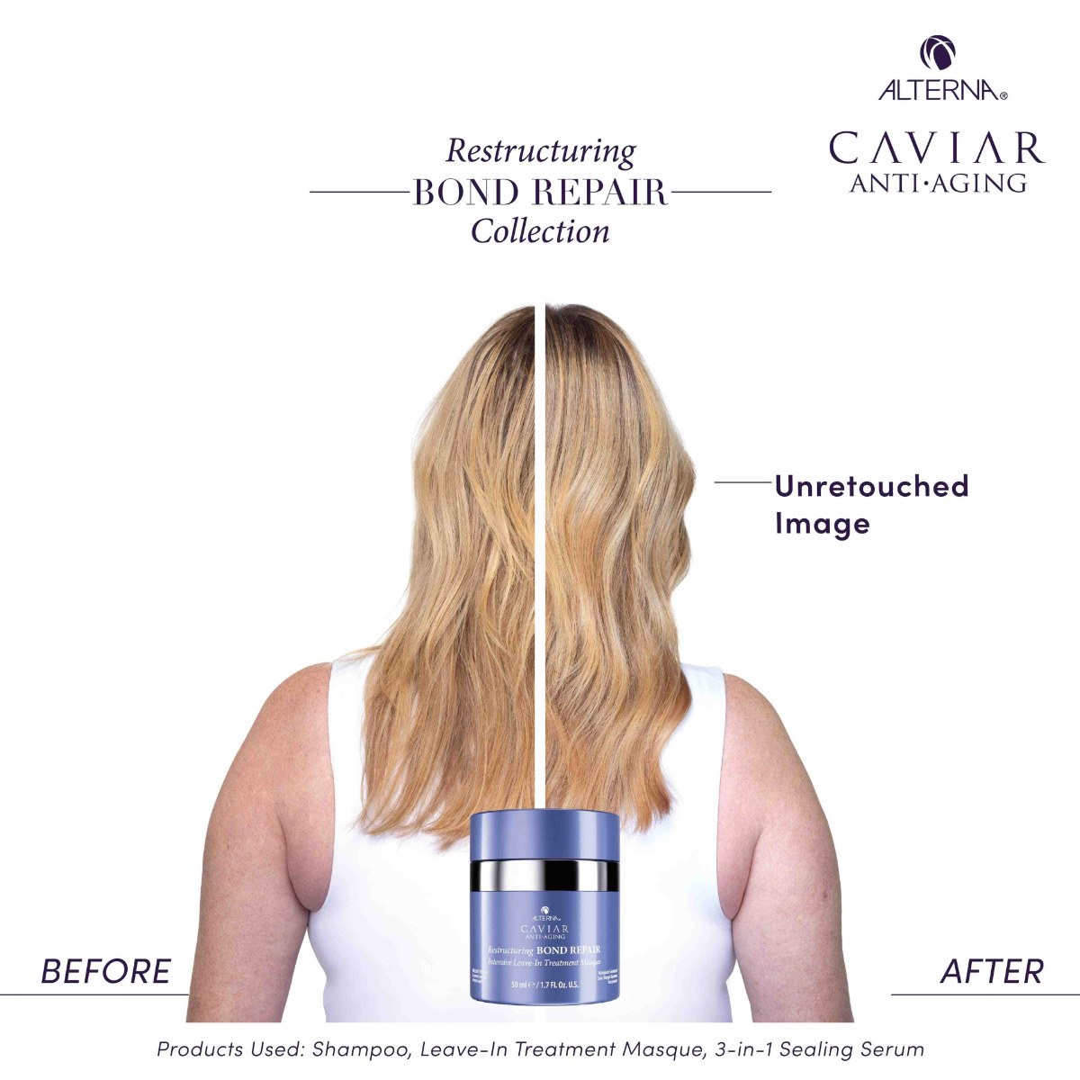 Alterna Caviar Anti-Aging Restructuring Bond Repair Intensive Leave-In Treatment Masque (50ml) φωτογραφία