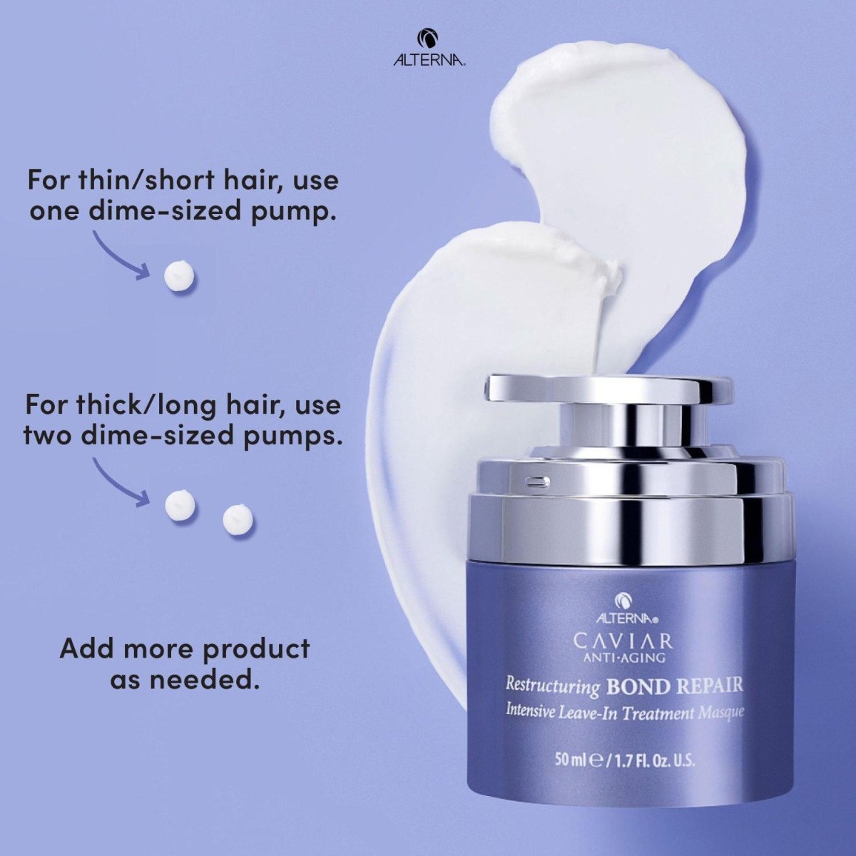 Alterna Caviar Anti-Aging Restructuring Bond Repair Intensive Leave-In Treatment Masque (50ml) φωτογραφία
