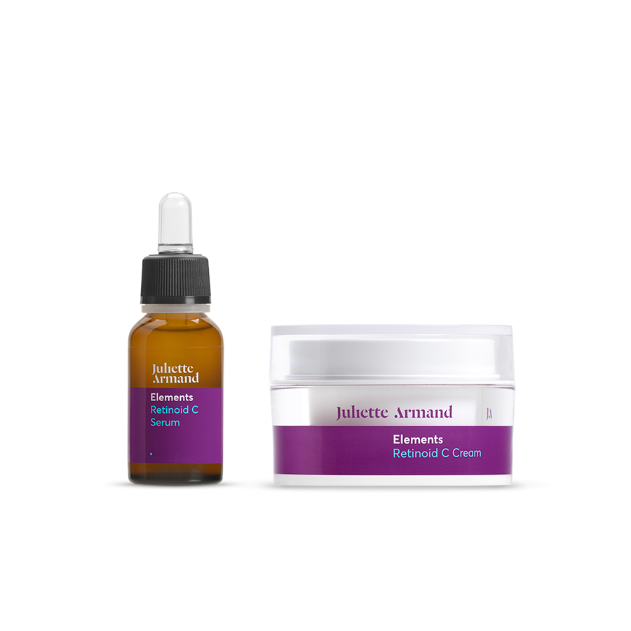 Juliette Armand - Λάμψη, Ανανέωση, Αντιγήρανση (Retinoid C Serum 20ml & Retinoid C Cream 50ml)