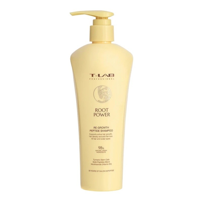 T-Lab Professional Root Power Re-Growth Peptide Shampoo (300ml)