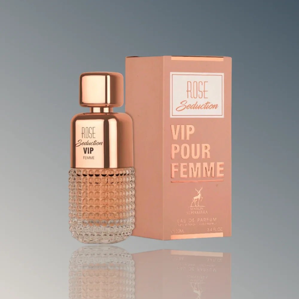 Maison Alhambra Rose Seduction Vip Pour Femme Eau De Parfum (100ml) φωτογραφία