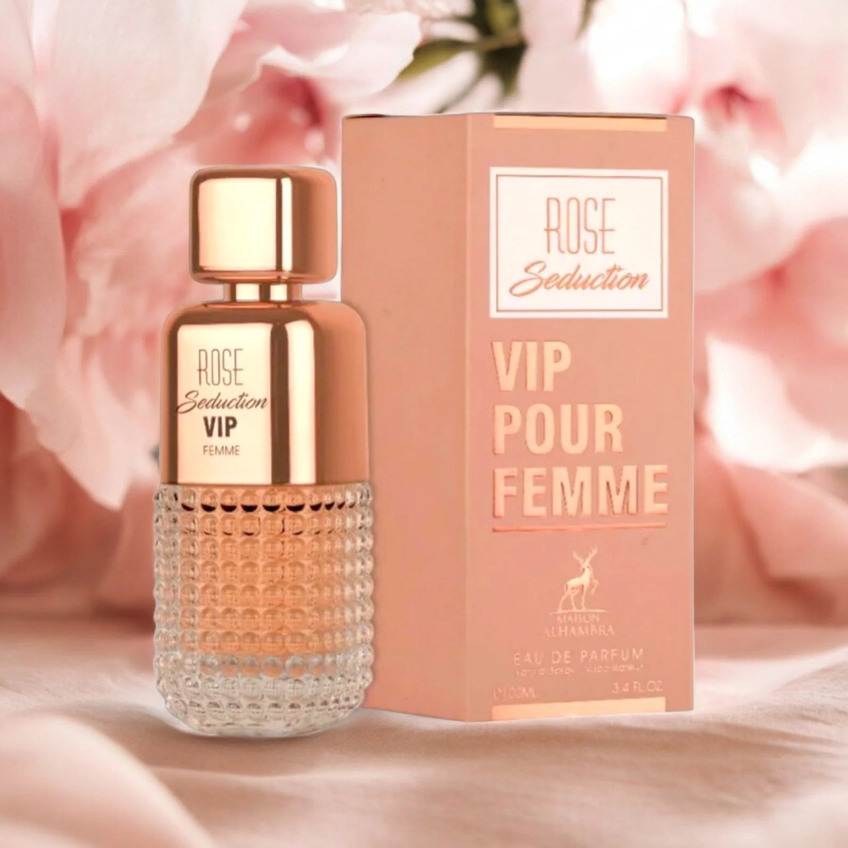 Maison Alhambra Rose Seduction Vip Pour Femme Eau De Parfum (100ml) φωτογραφία