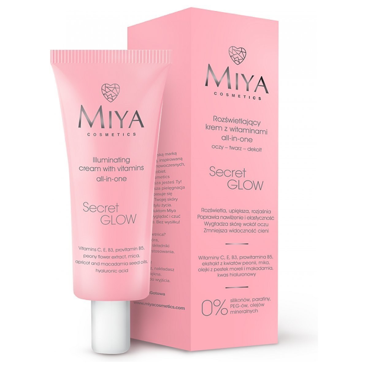 Miya Cosmetics Secret Glow Illuminating Cream With Vitamins All-in-one (30ml) φωτογραφία