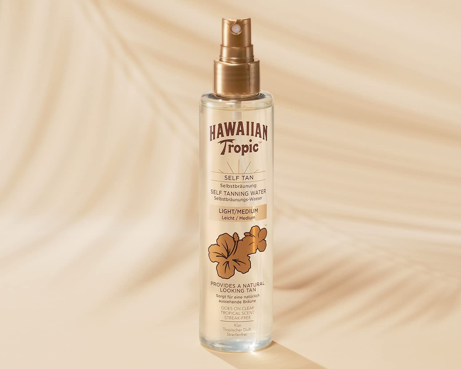 Hawaiian Tropic Self Tan Self Tanning Water - Light/Medium (190ml) φωτογραφία