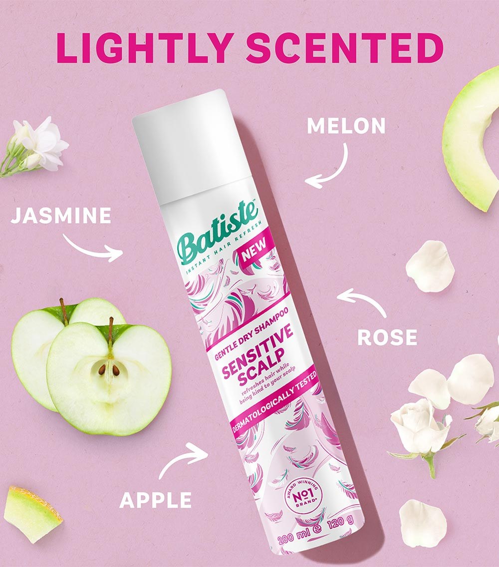 Batiste Instant Hair Refresh Gentle Dry Shampoo - Sensitive Scalp (200ml) φωτογραφία