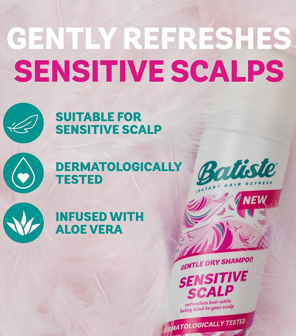 Batiste Instant Hair Refresh Gentle Dry Shampoo - Sensitive Scalp (200ml) φωτογραφία