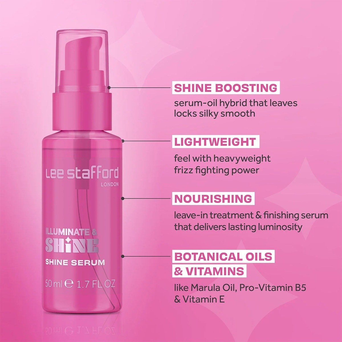 Lee Stafford Illuminate & Shine Shine Serum (50ml) φωτογραφία
