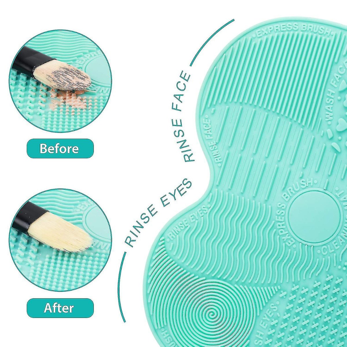 Bobby Warren Silicone Makeup Brush Pad - Green φωτογραφία