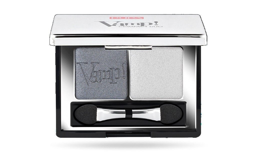 Pupa Vamp! Compact Duo Eyeshadow - 009 Silver Stone (2.2g)