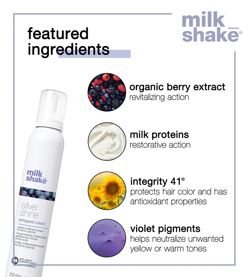 Milk_Shake Silver Shine Whipped Cream (200ml) φωτογραφία