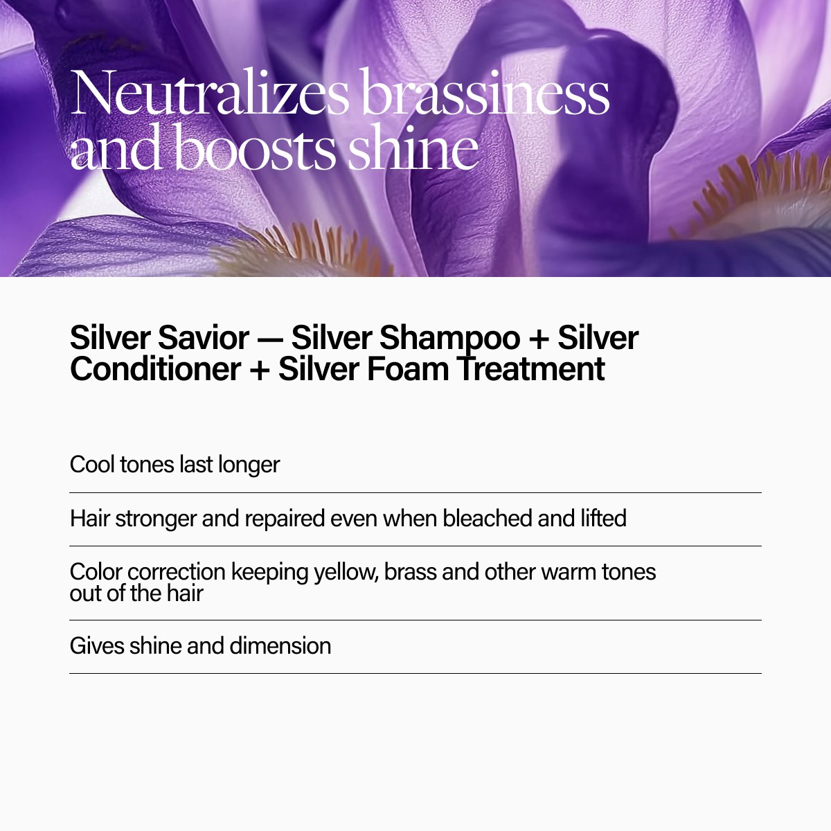 Keune Silver Savior Silver Shampoo (300ml) φωτογραφία