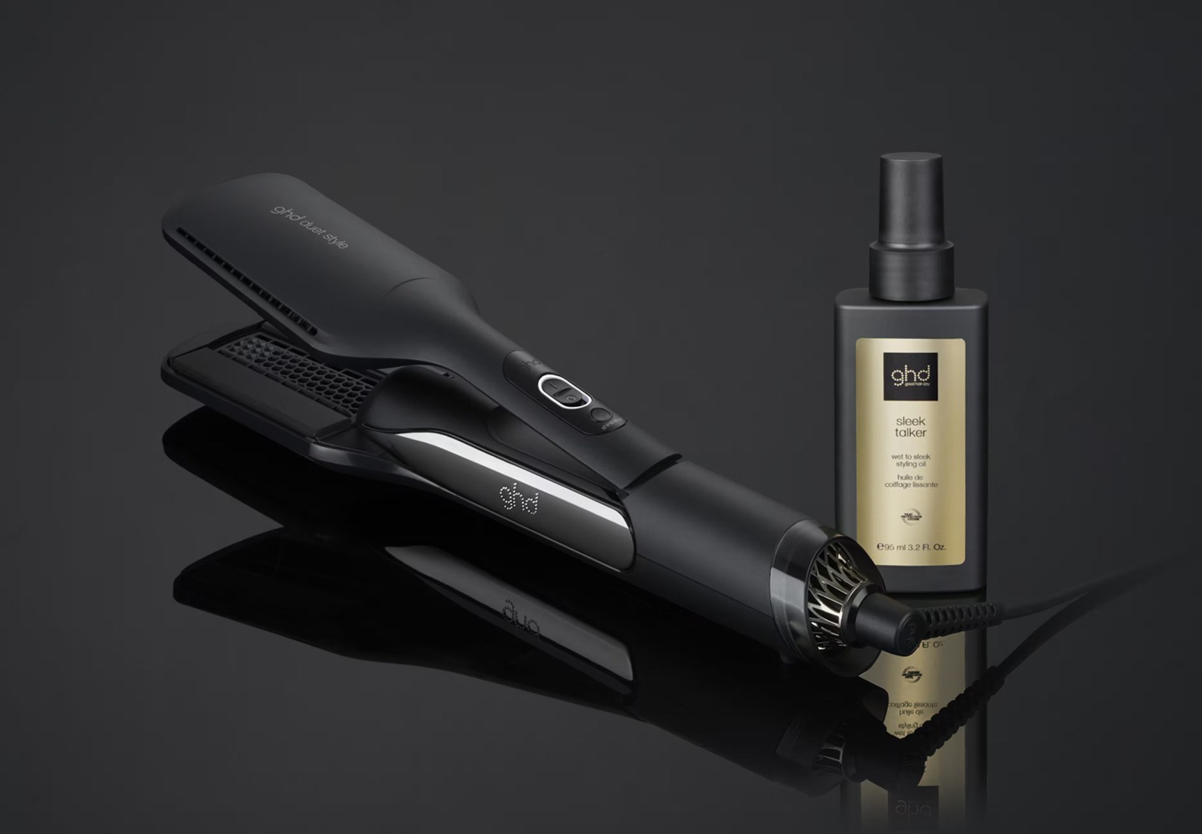 ghd - Sleek Talker Wet To Sleek Styling Oil (95ml) φωτογραφία