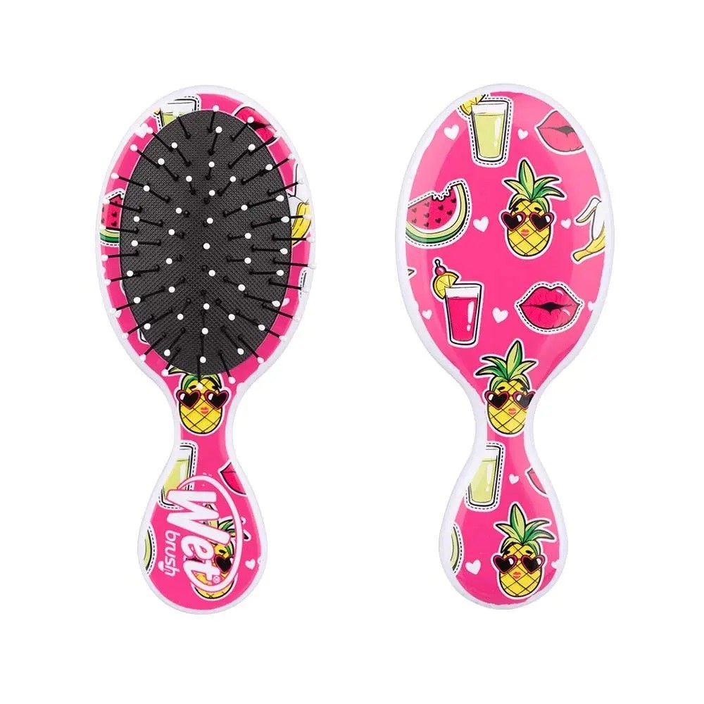 Wet Brush Mini Detangler Happy Hair - Smiley Pineapple φωτογραφία