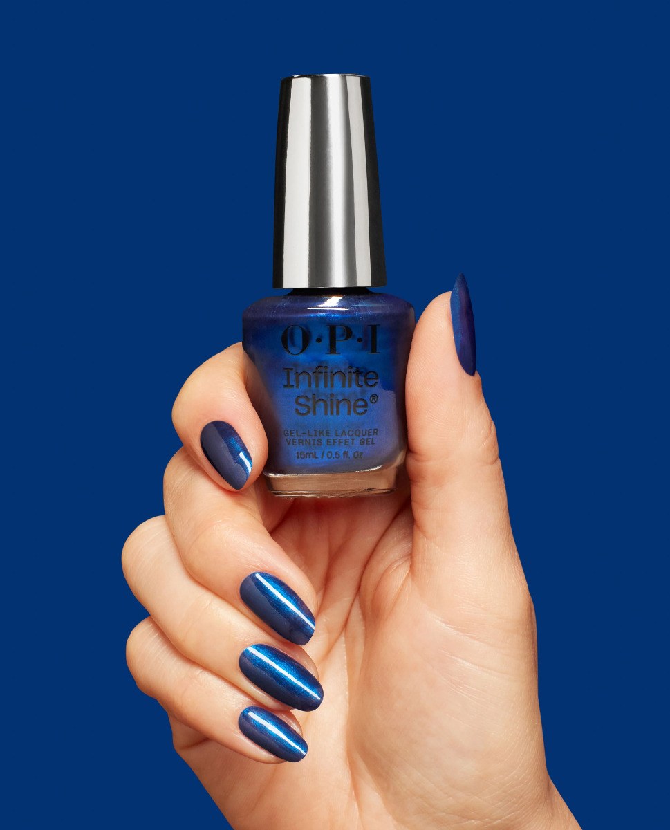 OPI Infinite Shine - Sneak-A-Blue Candy (15ml) φωτογραφία