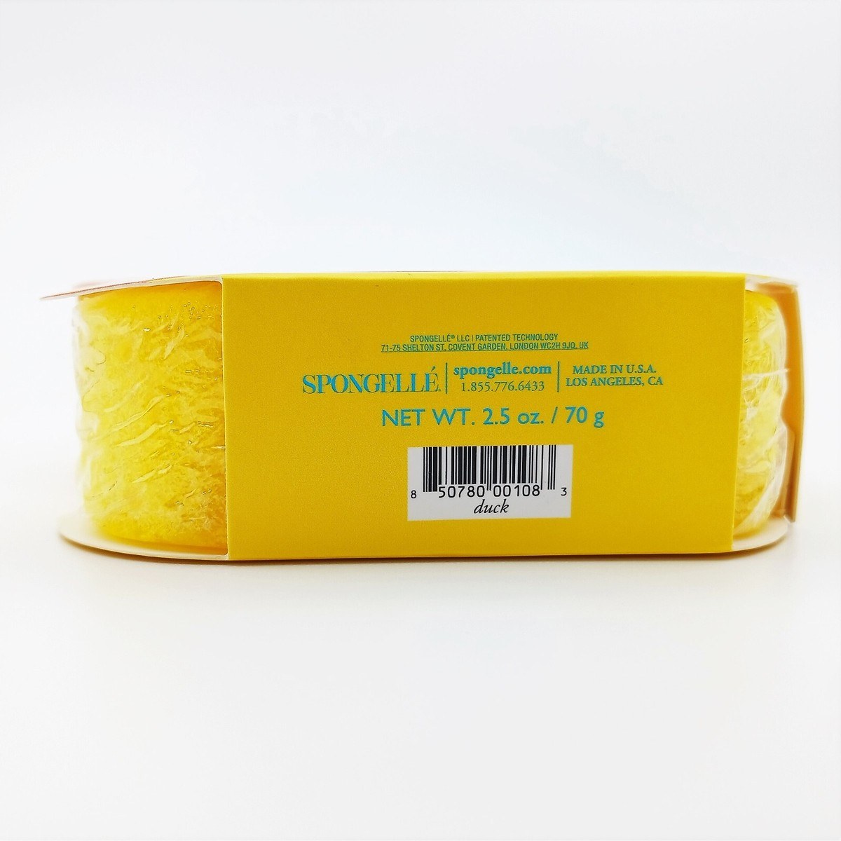 Spongelle Sponge Animals Body Wash Infused Buffer - Duck (70g) φωτογραφία