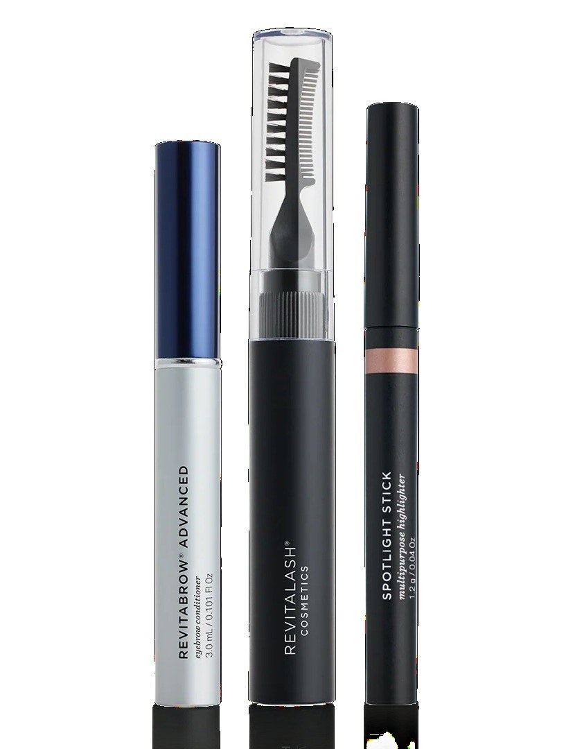 Revitalash Cosmetics Spotlight On Brows Collection (EyeBrow Conditioner 3ml, Brow Gel 7.4ml & Highlighter 1.2g) φωτογραφία