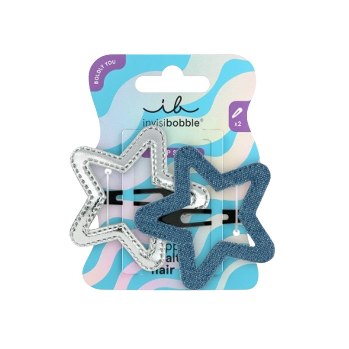 Invisibobble Snapclips Happy Healthy Hair - Starlight Serenade (4pcs) φωτογραφία