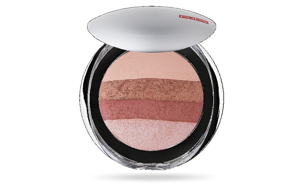Pupa Milano Pupa Luminys Baked All Over Illuminating Blush-Powder - 01 Stripes Rose (9g)