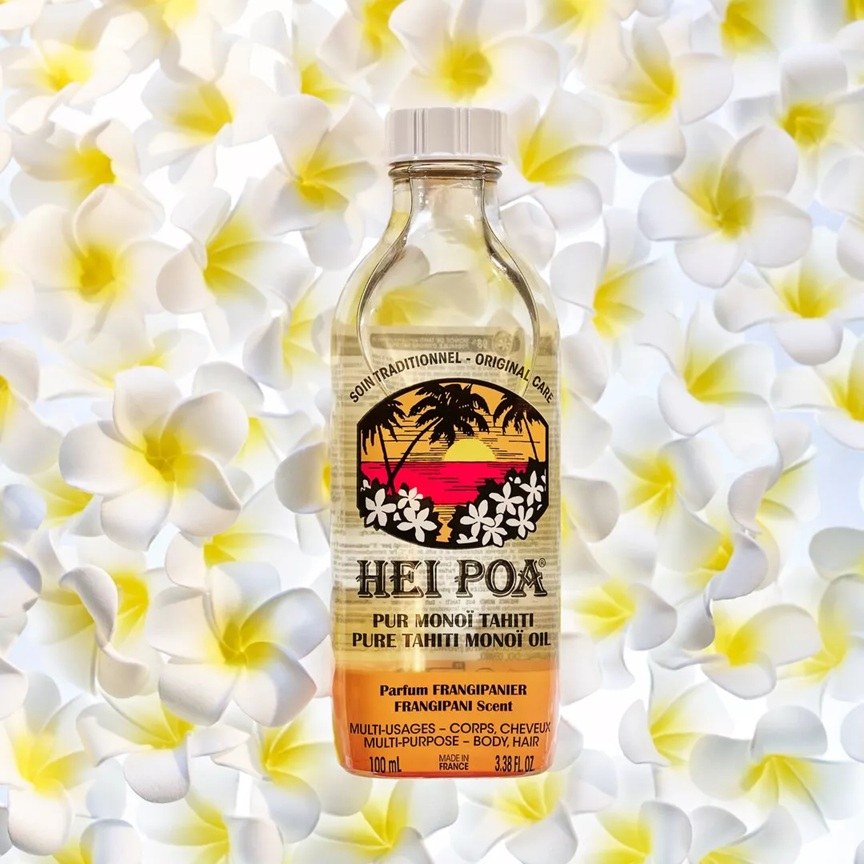 Hei Poa Pure Tahiti Monoi Oil - Frangipani Scent (100ml) φωτογραφία