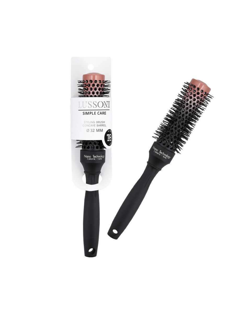 Lussoni - Simple Care Nano Technology Ceramic + Ionic Concave Barrel Styling Brush (32mm) φωτογραφία
