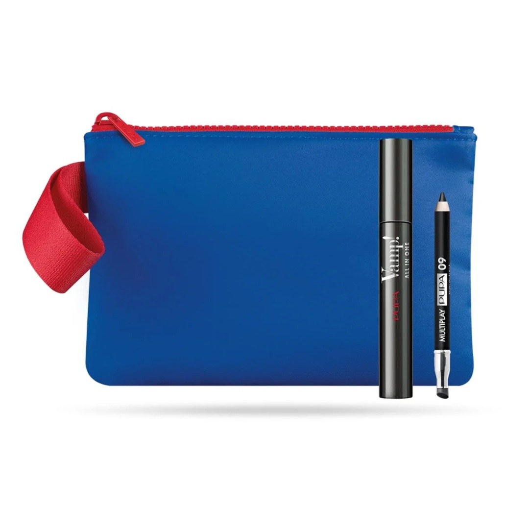 Pupa This Is A Super Cool Beauty Kit (Mascara 9ml, Eye Pencil 0.8g & Handy Bag)