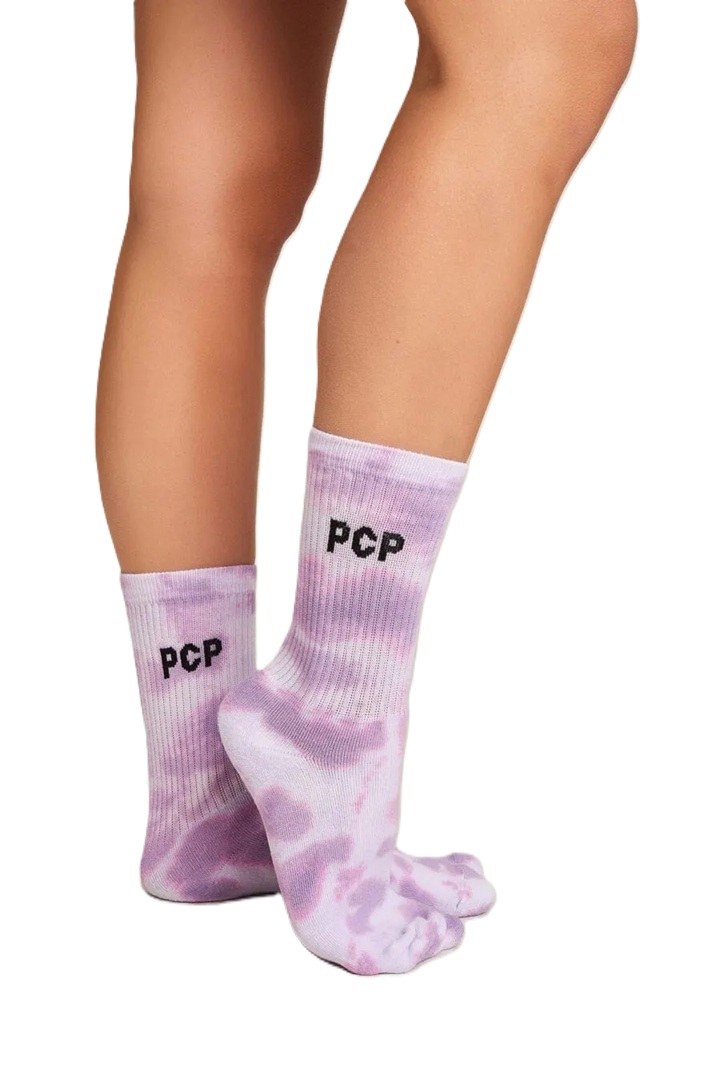 PCP Γυναικείες Tie-Dye Λιλά Κάλτσες