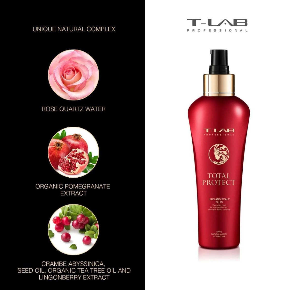 T-Lab Professional Total Protect Hair & Scalp Fluid SPF15 (150ml) φωτογραφία