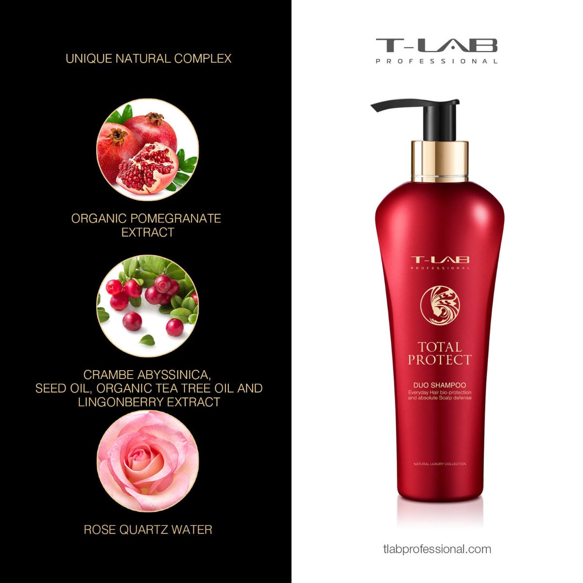 T-Lab Professional Total Protect Duo Shampoo (300ml) φωτογραφία